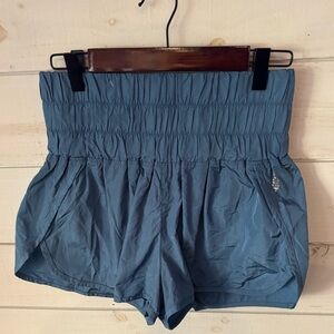 Free People FP Movement Blue Women's Shorts in size Small
